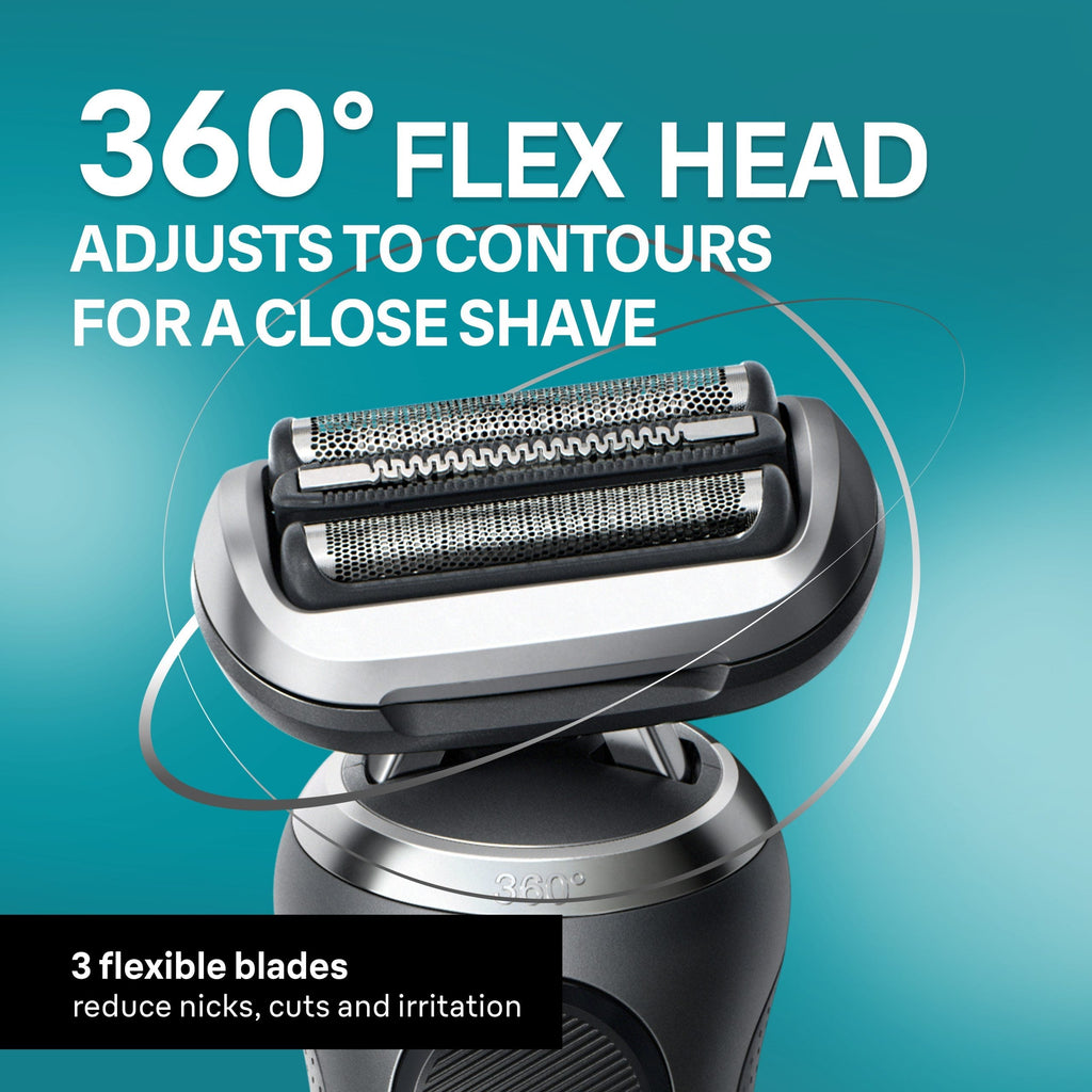 Electric Shaver with Beard and Stubble Trimmer Series 7 7085cc